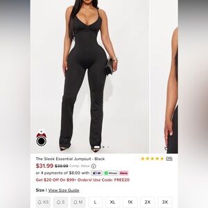 Fashion Nova Jumpsuit bodysuit